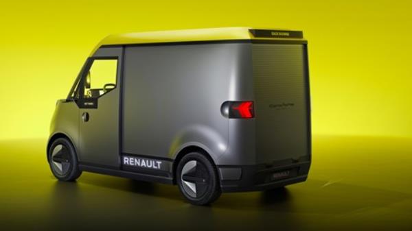 Renault Estafette Co<em></em>ncept electric van, rear