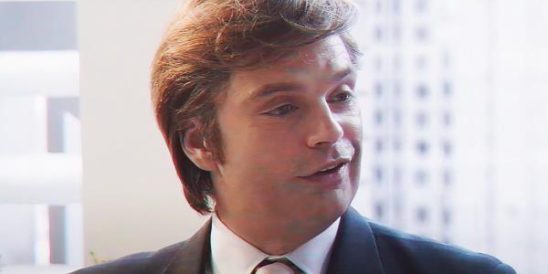 Sebastian Stan as Do<em></em>nald Trump in The Apprentice