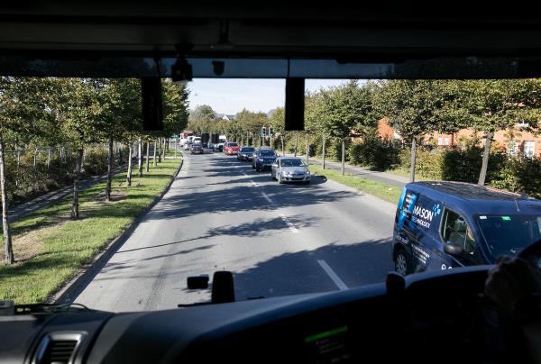 The view from the observation truck: 'ba<em></em>sed on the success we had with this, I would envisage it being rolled out nationally'